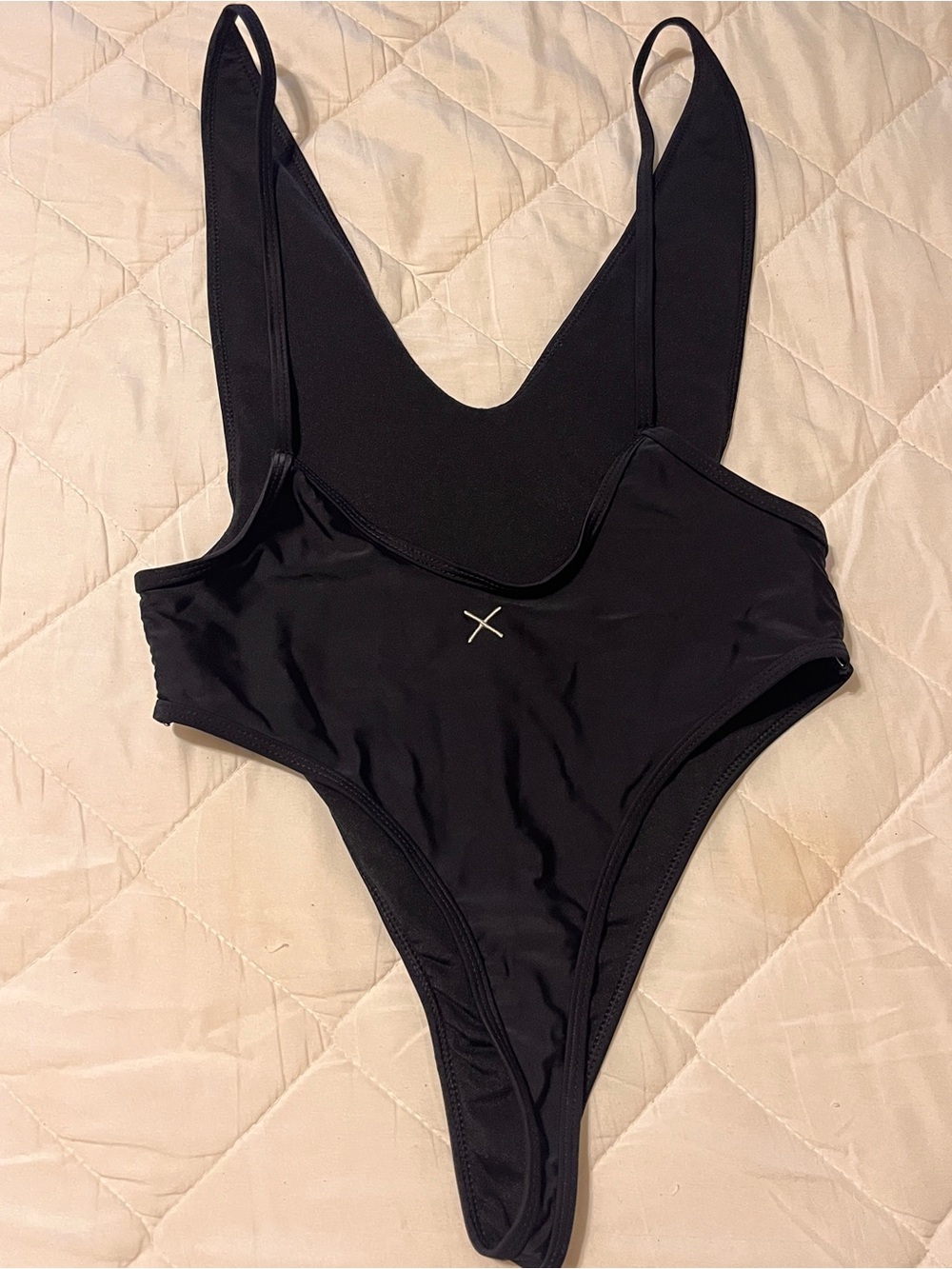 Boutine LA Black One-Piece Swimsuit Medium - Picture 3 of 4